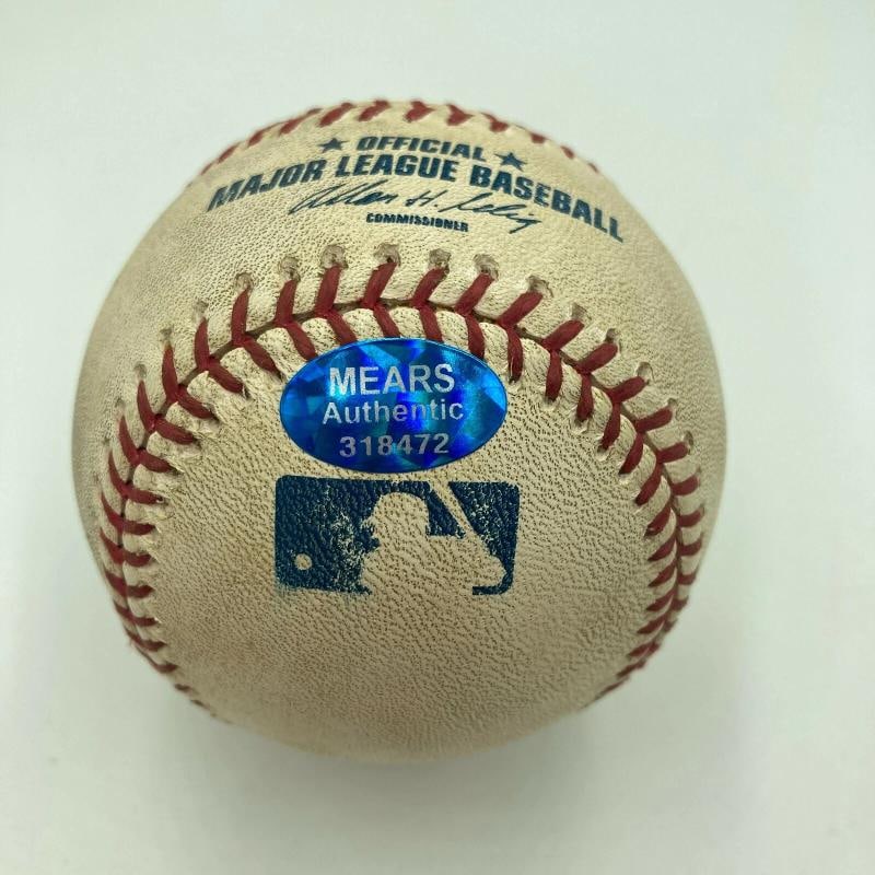 Alex Rodriguez Signed Actual Home Run Game Used Baseball (JSA LOA + Mears) - 4