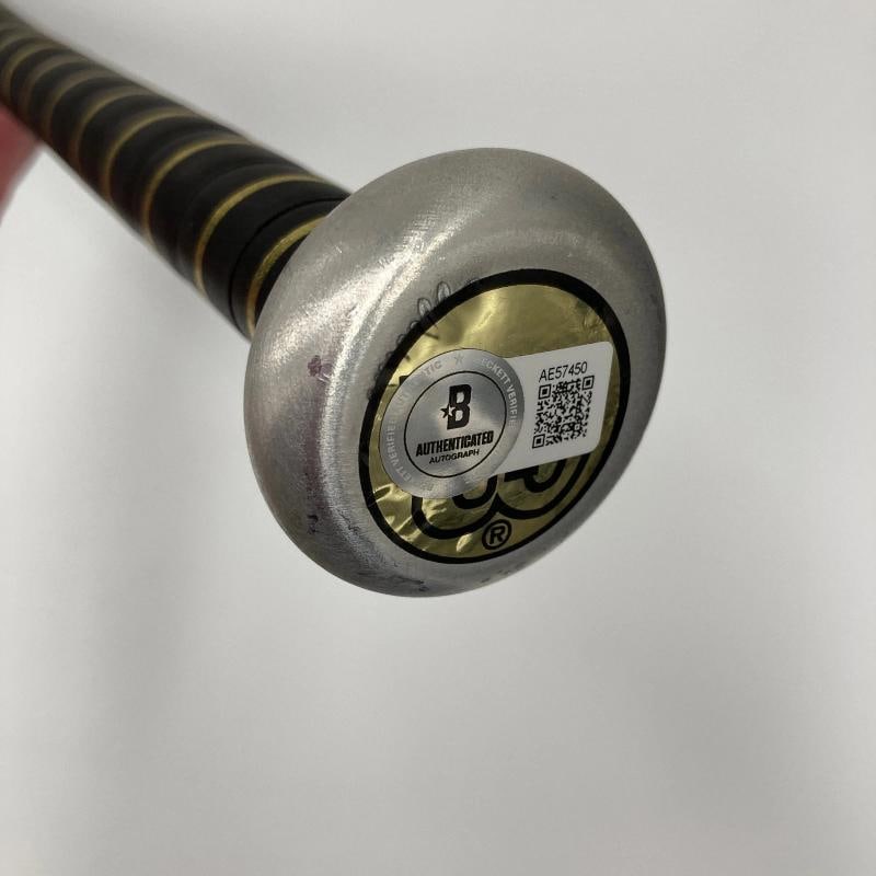Michael Jordan 1993 Michael Jordan's Air Force Team Signed Baseball Bat Beckett - 11