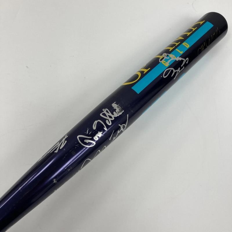 Michael Jordan 1993 Michael Jordan's Air Force Team Signed Baseball Bat Beckett - 5