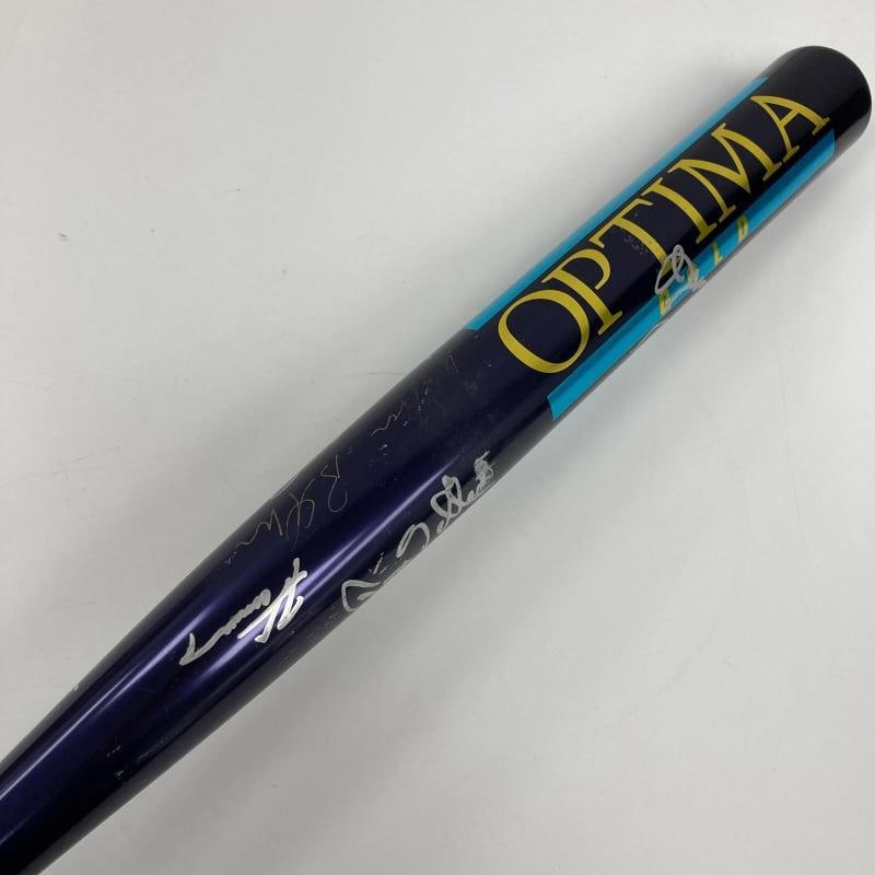Michael Jordan 1993 Michael Jordan's Air Force Team Signed Baseball Bat Beckett - 6