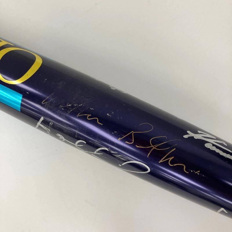 Michael Jordan 1993 Michael Jordan's Air Force Team Signed Baseball Bat Beckett - 8