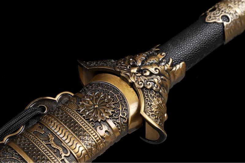 JIan Chinese WuSHU Manganese Steel Sword - 2