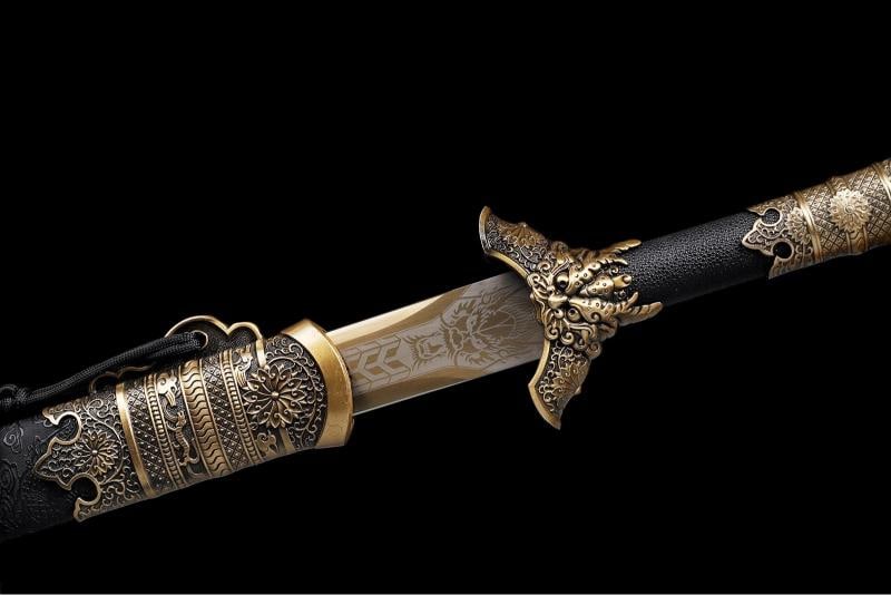 JIan Chinese WuSHU Manganese Steel Sword - 3