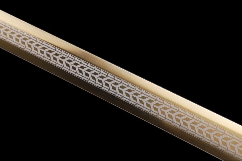 JIan Chinese WuSHU Manganese Steel Sword - 6