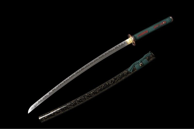 Japanese Damascus Steel Katana Sword - 11