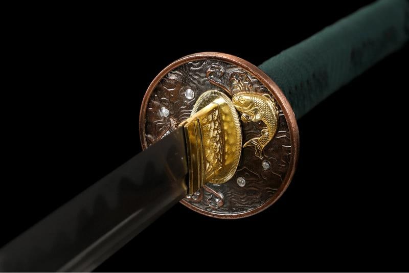 Japanese Damascus Steel Katana Sword - 3