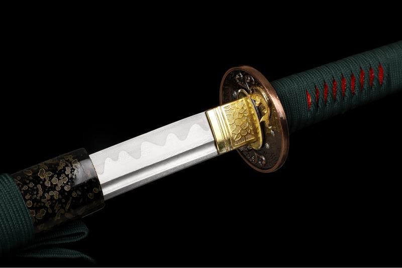 Japanese Damascus Steel Katana Sword - 6