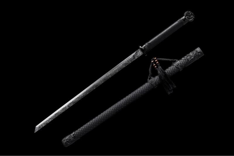 Japanese 9260 Spring Steel Sword - 11