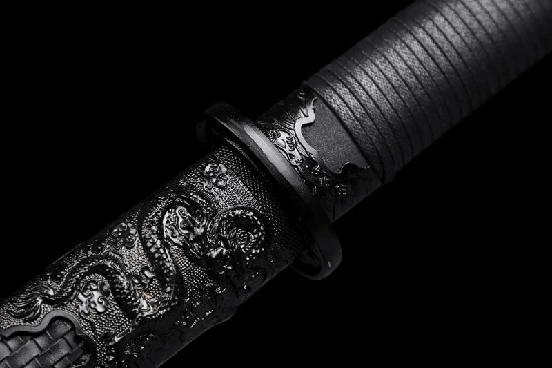 Japanese 9260 Spring Steel Sword - 2