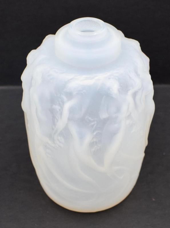 R. Lalique Opalescence Sirenes Atomizer Bottom - Never Mounted, Circa 1925 - 2