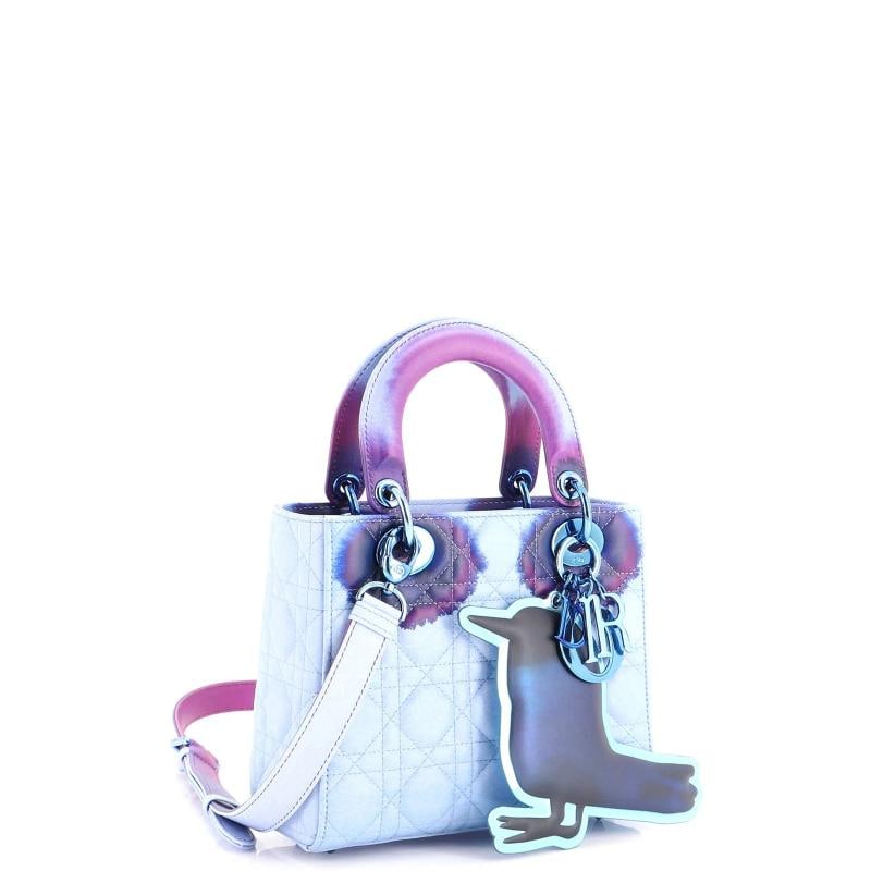 Christian Dior Lady Dior Art Bag Limited Edition Francoise Petrovitch Cannage - 2