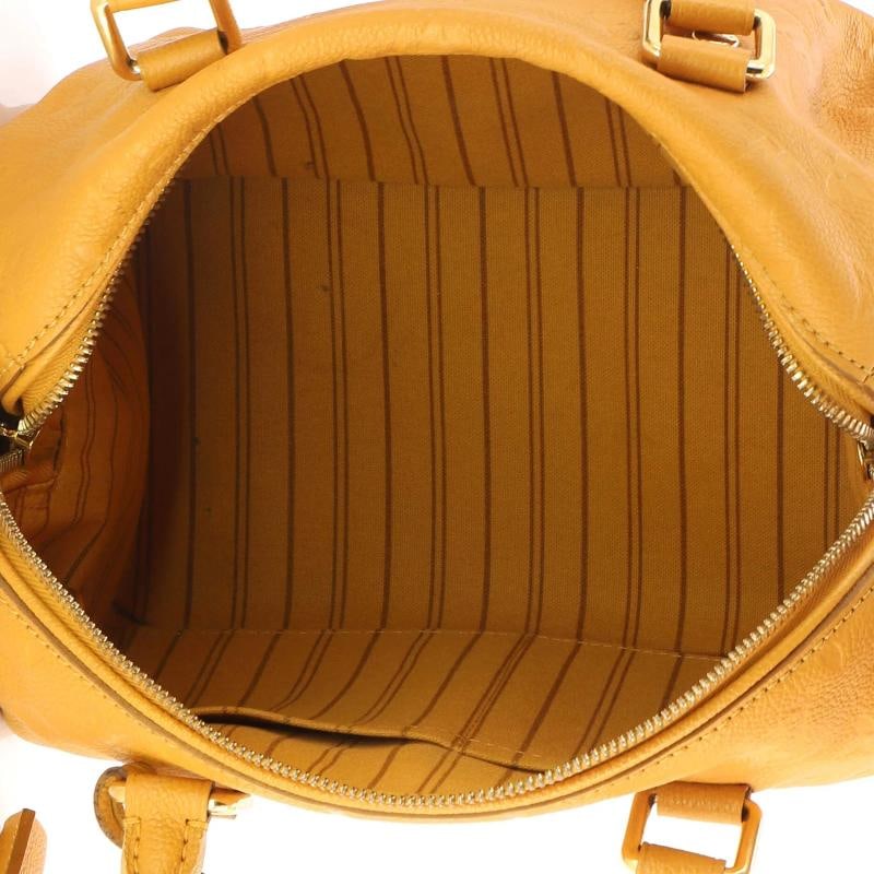 Louis Vuitton Speedy Bandouliere Bag Monogram Empreinte Leather 25 - 5