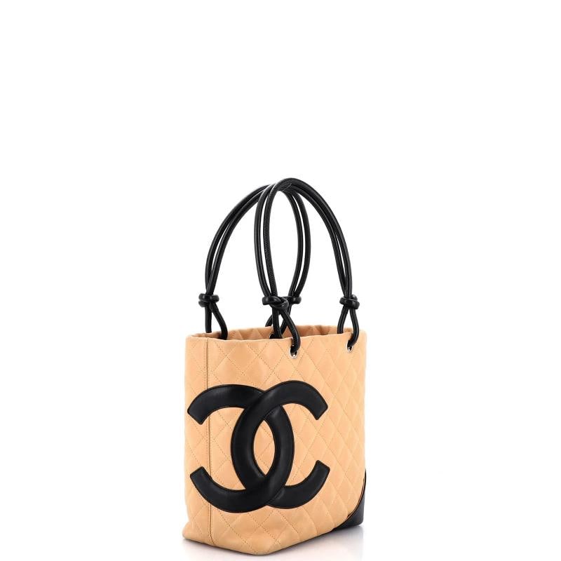 Chanel Cambon Tote Quilted Leather Medium - 2