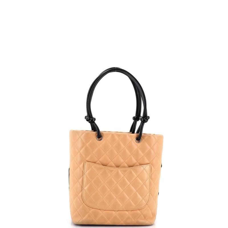 Chanel Cambon Tote Quilted Leather Medium - 3