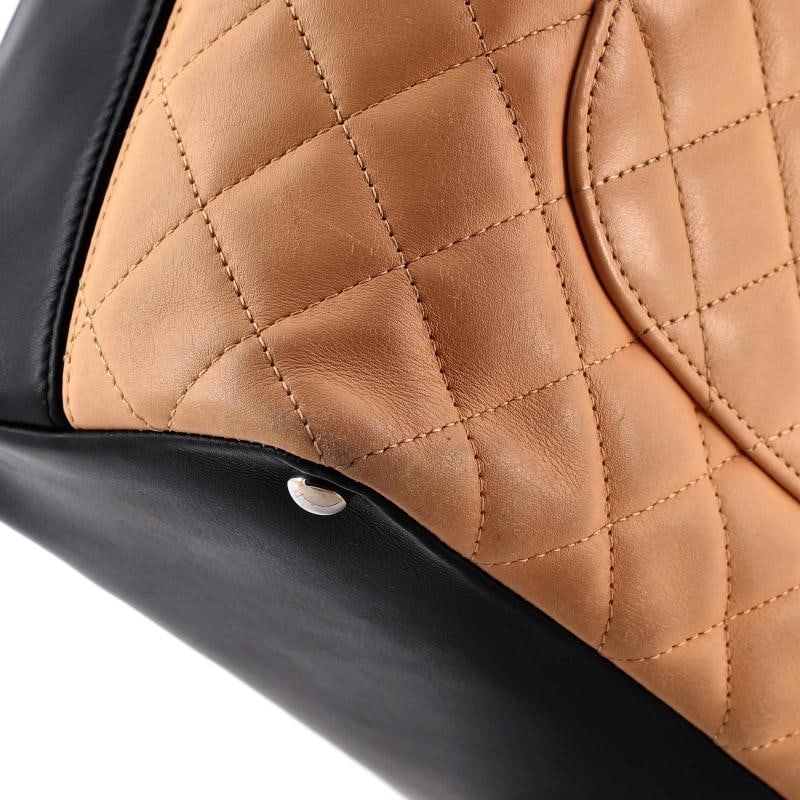 Chanel Cambon Tote Quilted Leather Medium - 6