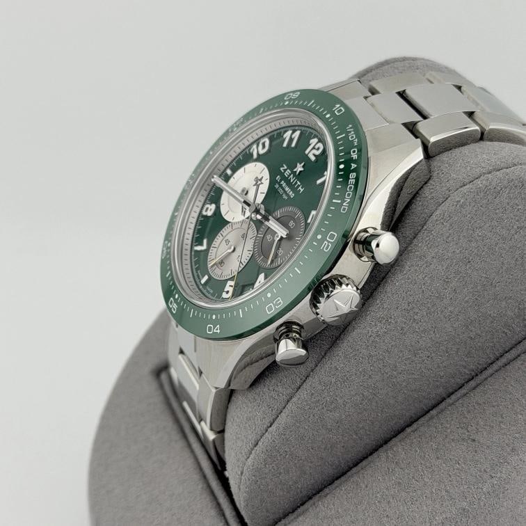 Zenith Chronomaster Sport Aaron Rodgers Green 03.3117.3600/56.M3100 Box Paper - 12