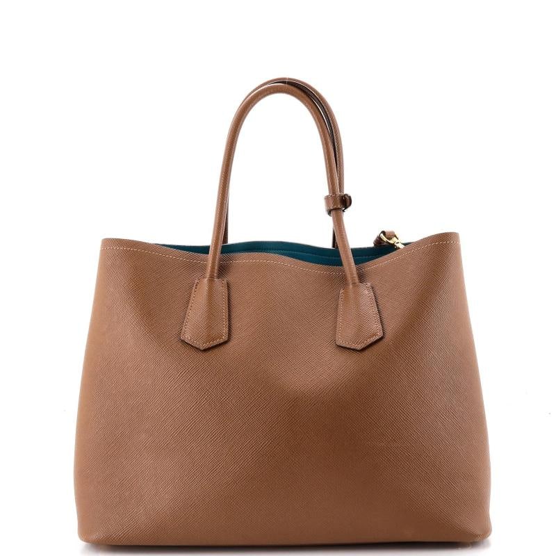 Prada Cuir Double Tote Saffiano Leather Large - 3