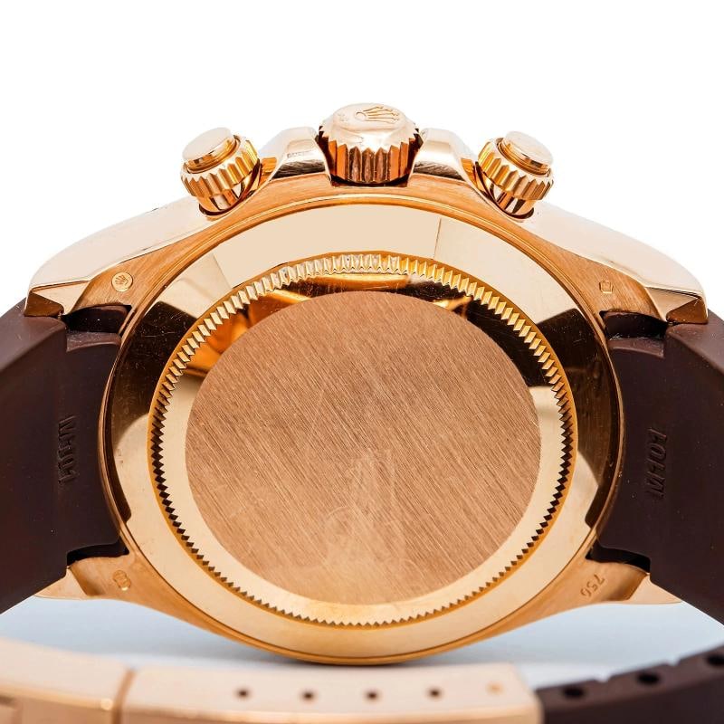 Rolex Daytona 116515 Aftermarket Strap Rose Gold Chocolate Arabic 40mm - 6
