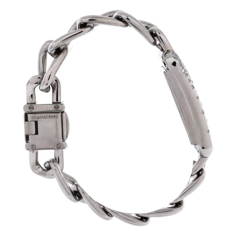 Hermes Nantucket Jete de Diamants Quartz Watch Stainless Steel with Diamonds 17 - 3