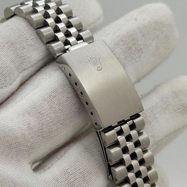 Rolex Datejust 1603 36mm Pink Diamond Dial 18k White Gold Stainless Steel - 9
