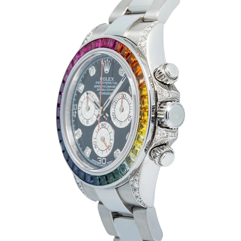 Rolex Daytona 116520 Oyster Stainless Steel Black Diamond Automatic 40mm - 3