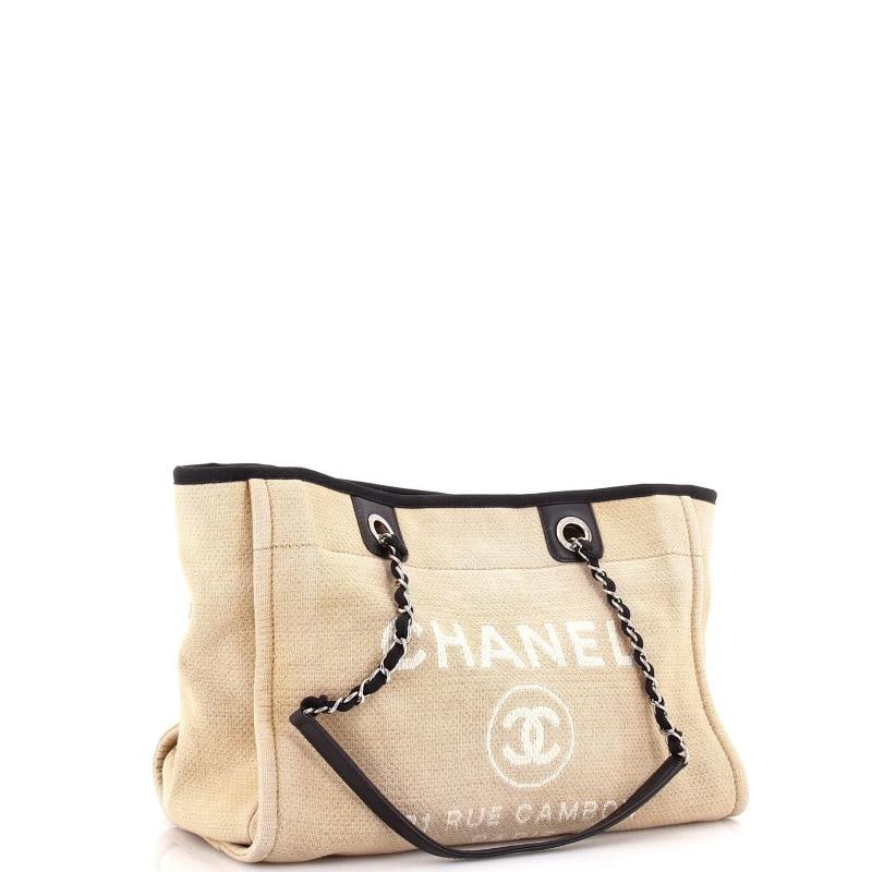 Chanel Deauville Tote Raffia Small - 2