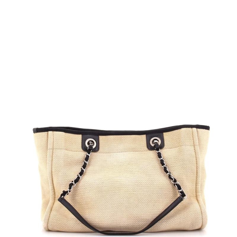 Chanel Deauville Tote Raffia Small - 3