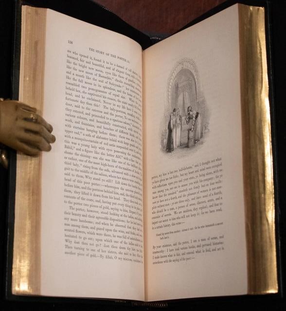 1839 Thousand and One Nights Arabian Nights 1st Edition Fine Leather Illustrated - 10