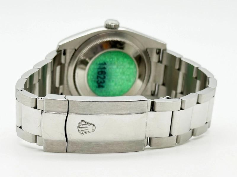 Rolex 116234 FACTORY Sodalite Diamond Dial Stainless 18K Gold Box Paper 2006 - 7