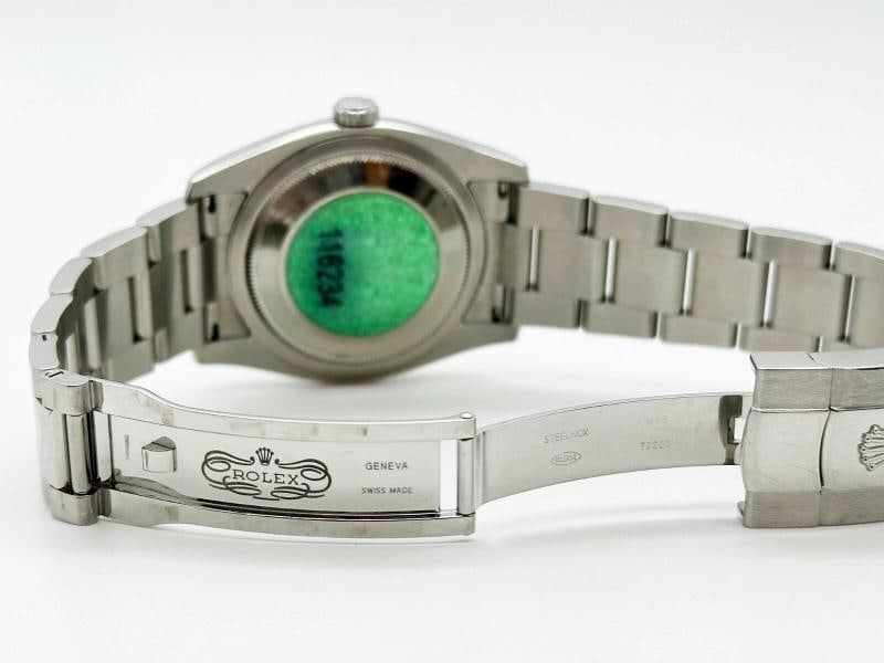 Rolex 116234 FACTORY Sodalite Diamond Dial Stainless 18K Gold Box Paper 2006 - 9