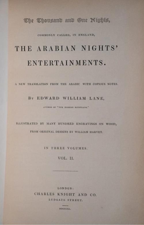 1839 Thousand and One Nights Arabian Nights 1st Edition Fine Leather Illustrated - 13