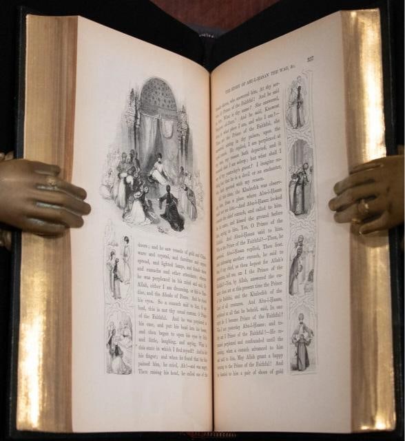 1839 Thousand and One Nights Arabian Nights 1st Edition Fine Leather Illustrated - 15