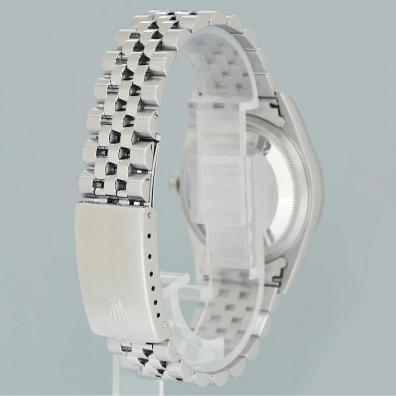 MINT Rolex DateJust 16234 Pink Diamond Jubilee White Gold Fluted 36mm Watch Box - 6