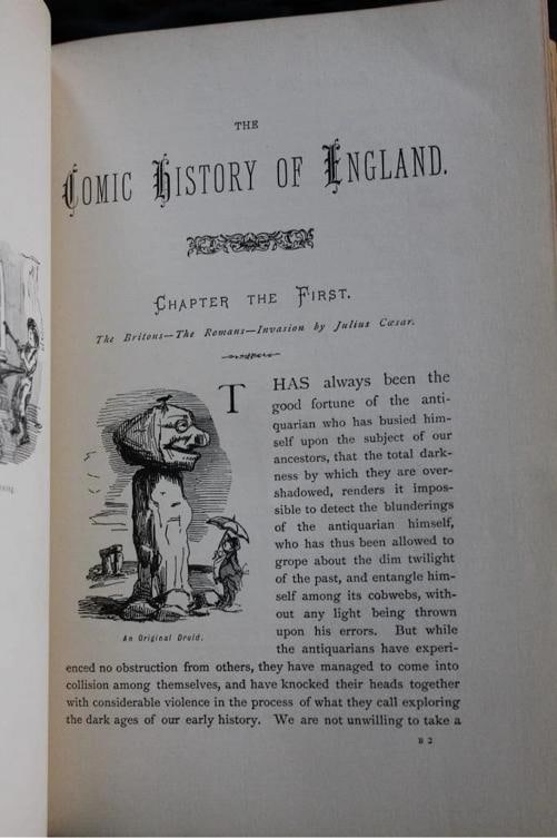 Gilbert A A'Beckett / The Comic History of England 1900 - 11