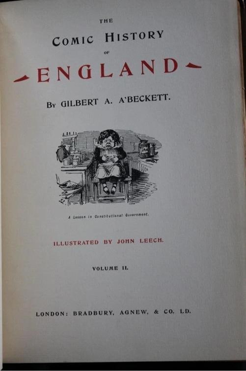 Gilbert A A'Beckett / The Comic History of England 1900 - 17