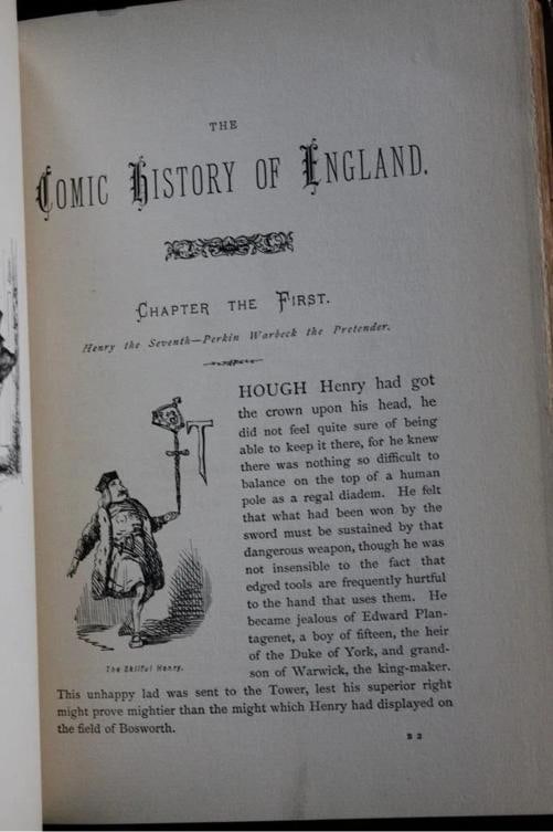 Gilbert A A'Beckett / The Comic History of England 1900 - 18