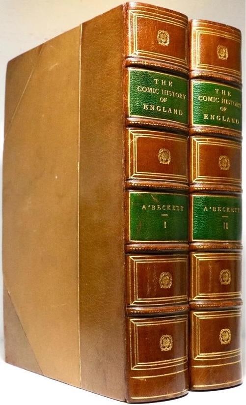 Gilbert A A'Beckett / The Comic History of England 1900 - 4
