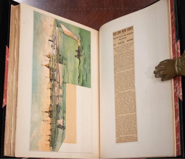 1897 New York and It's Environs LgQuarto 12" Tall Fine Leather Extra Illustrated - 18