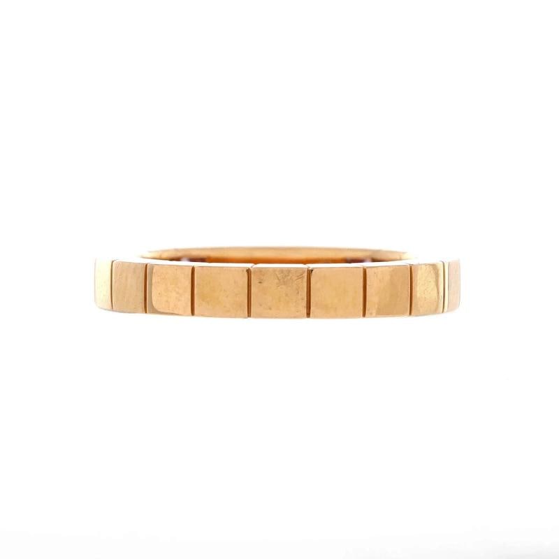 Cartier Lanieres Ring 18K Rose Gold with Pink Sapphires - 3