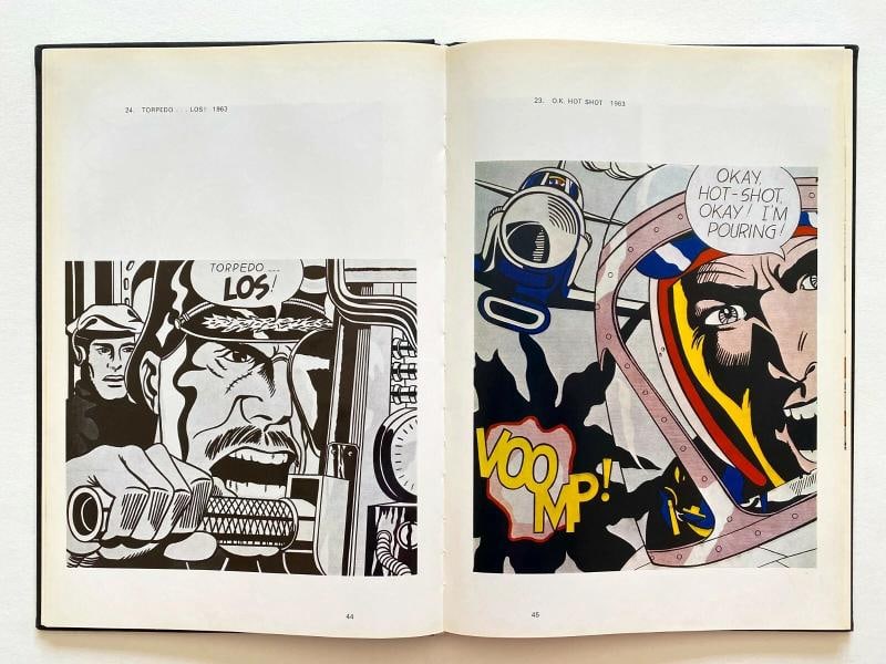 ROY LICHTENSTEIN RARE 1969 1ST ED MCM LMTD ED LITHO PRINT HC POP ART EXHBT BOOK - 10