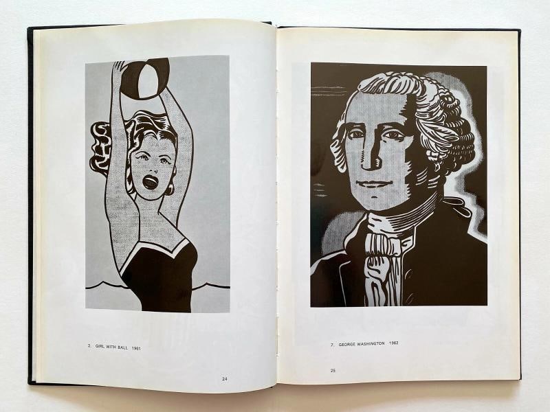 ROY LICHTENSTEIN RARE 1969 1ST ED MCM LMTD ED LITHO PRINT HC POP ART EXHBT BOOK - 2