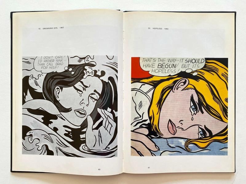 ROY LICHTENSTEIN RARE 1969 1ST ED MCM LMTD ED LITHO PRINT HC POP ART EXHBT BOOK - 3
