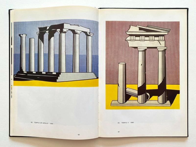 ROY LICHTENSTEIN RARE 1969 1ST ED MCM LMTD ED LITHO PRINT HC POP ART EXHBT BOOK - 5