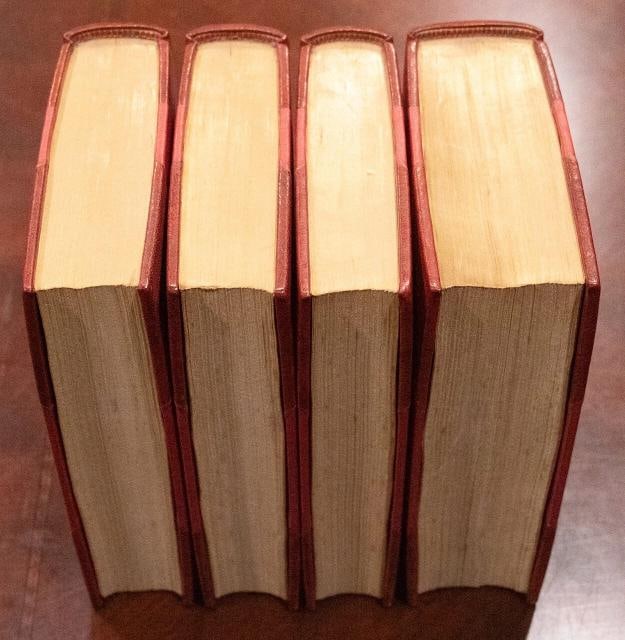 1949 The Chronicles of Barsetshire by Anthony Trollope Fine Bound by Zaehnsdorf - 3