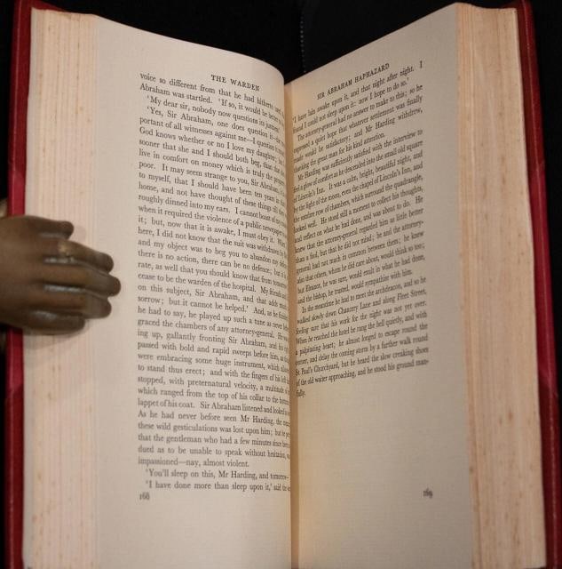 1949 The Chronicles of Barsetshire by Anthony Trollope Fine Bound by Zaehnsdorf - 8