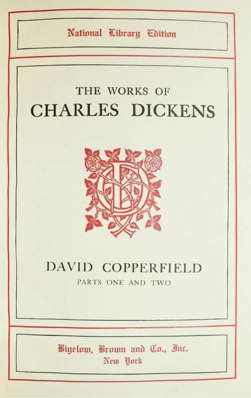 The Works of Charles Dickens / 1900 National Library Edition - 5