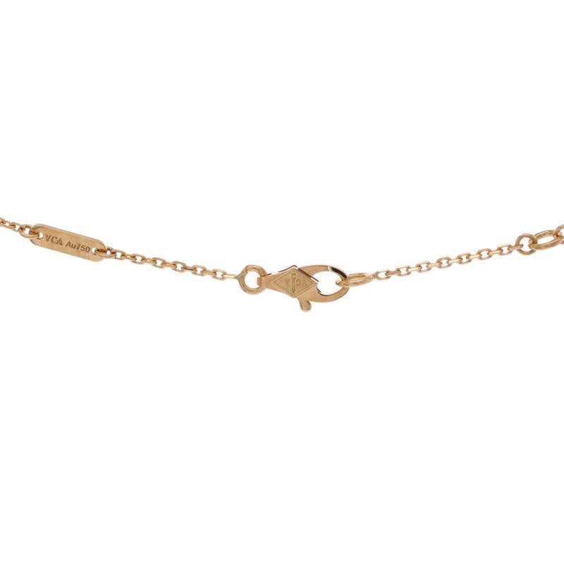 Van Cleef & Arpels Frivole Pendant Necklace 18K Yellow Gold and Diamond Mini - 4
