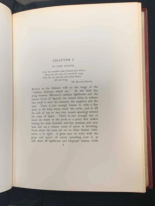 S L Bensusan / Morocco Limited Signed 1st Edition 1904 - 8