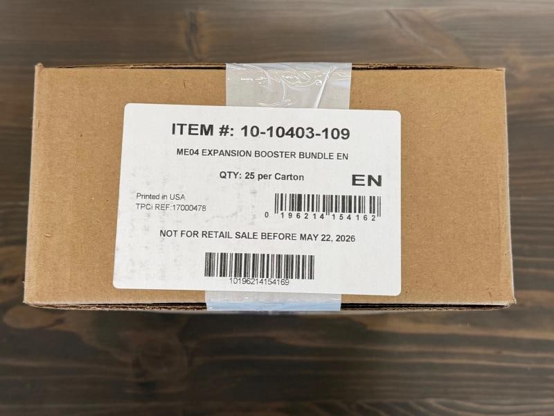 Pokemon Chaos Rising (ME04) Booster Bundle Factory Sealed Case!: Condition: New/Factory Sealed: A brand-new, unused, unopened, undamaged item (including handmade items). See ... Read moreabout the conditionNew/Factory Sealed: A brand-new, unused, unopened, undamage