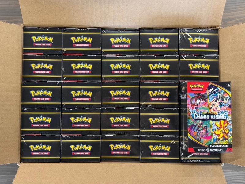 Pokemon Chaos Rising (ME04) Booster Bundle Factory Sealed Case! - 3